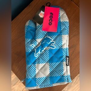 NFL FOCO Detroit Lions Blue and Gray NFL Oven Mitt